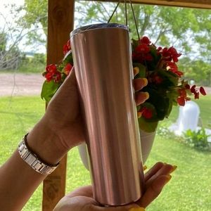 Stainless steel tumblers